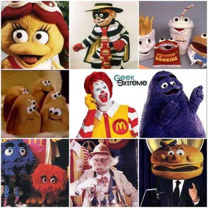 All The Mcdonald's Mascots