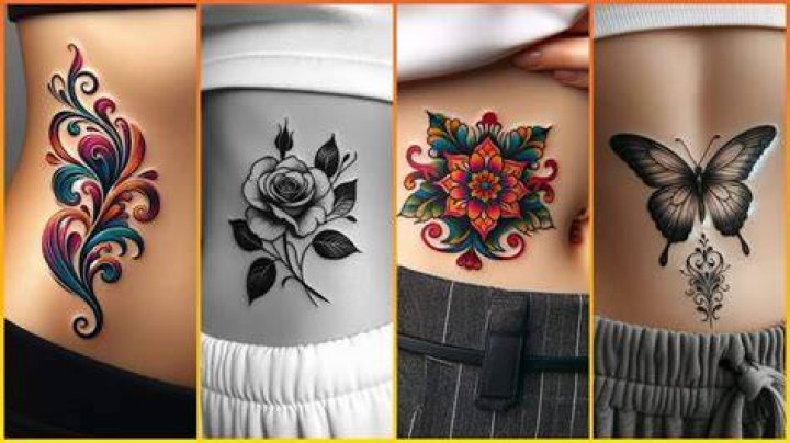 Chic Side Stomach Tattoos For A Striking Impression