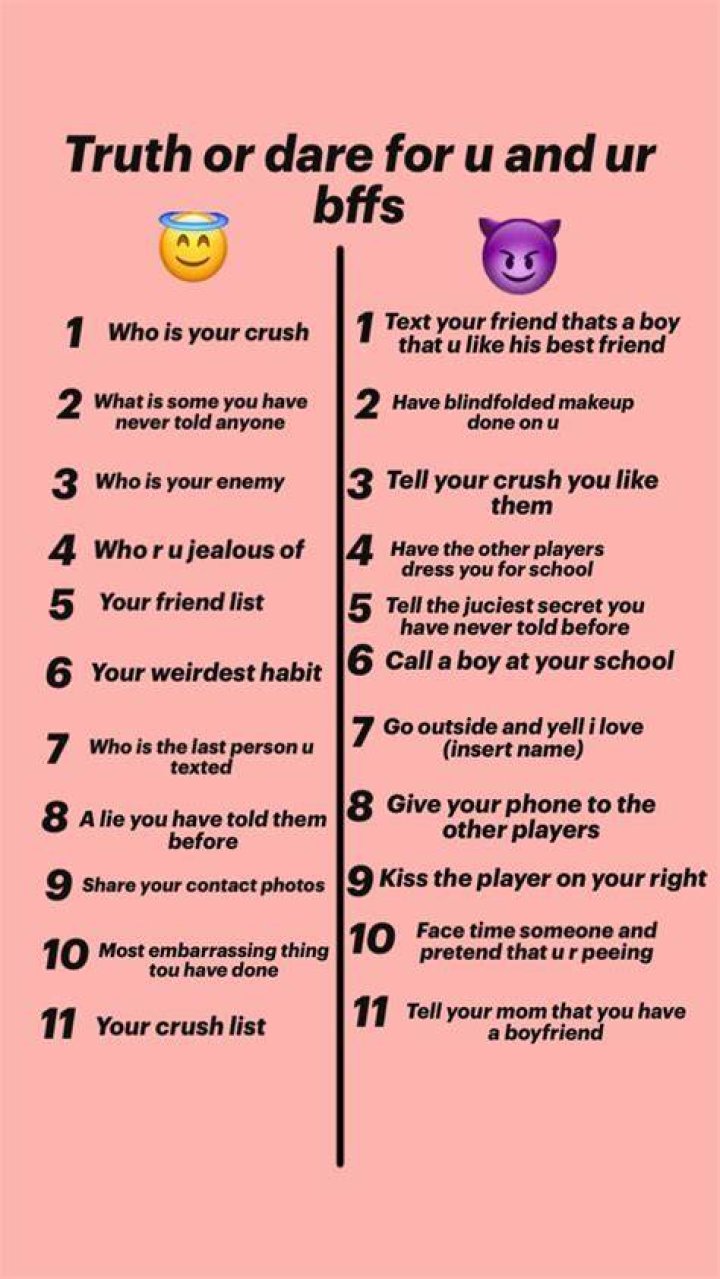Dares For A Guy