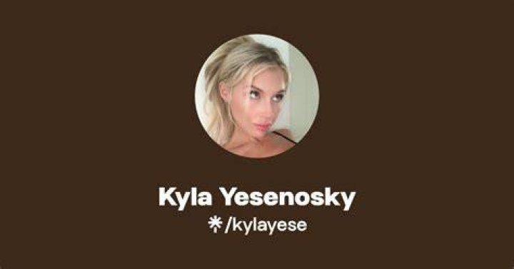 Exclusive Content From Kyla Yesenosky On OnlyFans