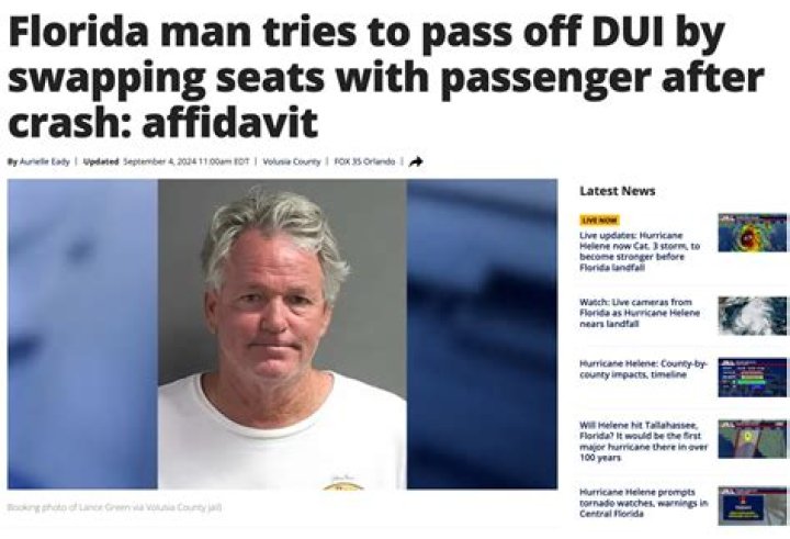 Florida Man Headlines Today