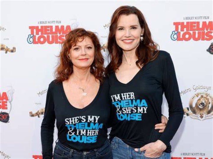 Geena Davis And Christopher McDonald