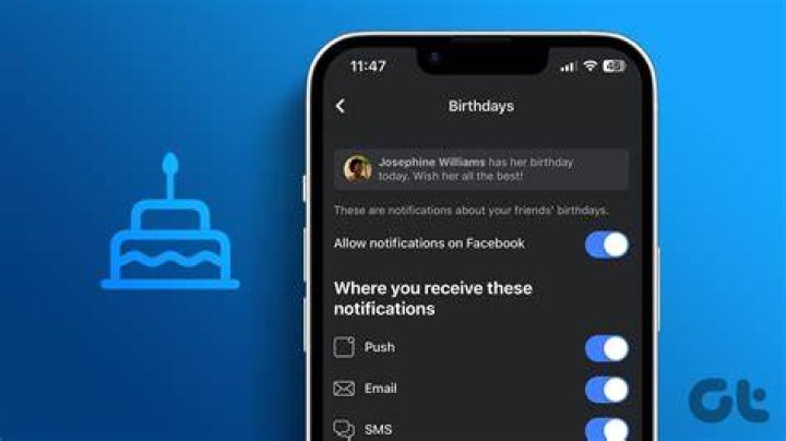 Get Your Birthday Notifications On Facebook Today!
