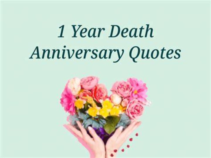 Heartfelt 1st Death Anniversary Quotes
