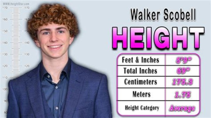 How Tall Is Walker Sco