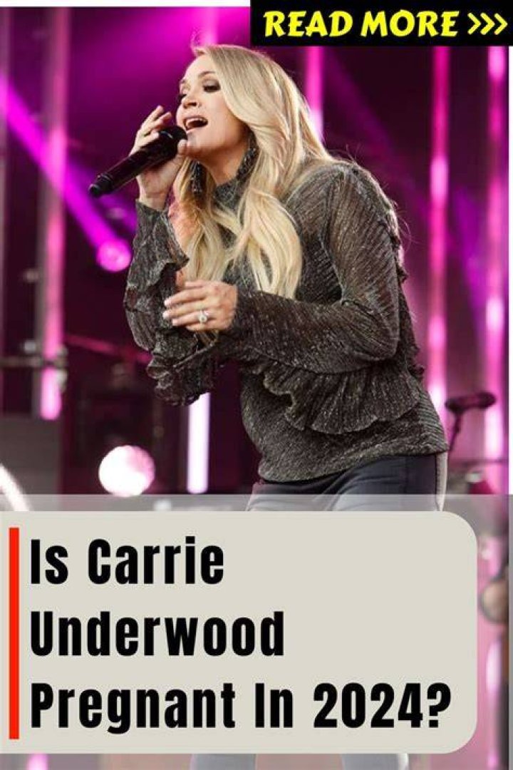 Is Carrie Underwood Pregnant? The Latest Rumors And Speculation