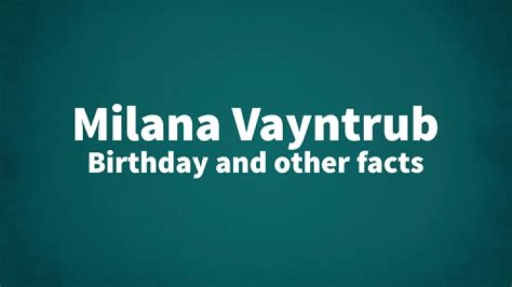 Milana Vayntrub's Birth Story: An Inspiring Journey