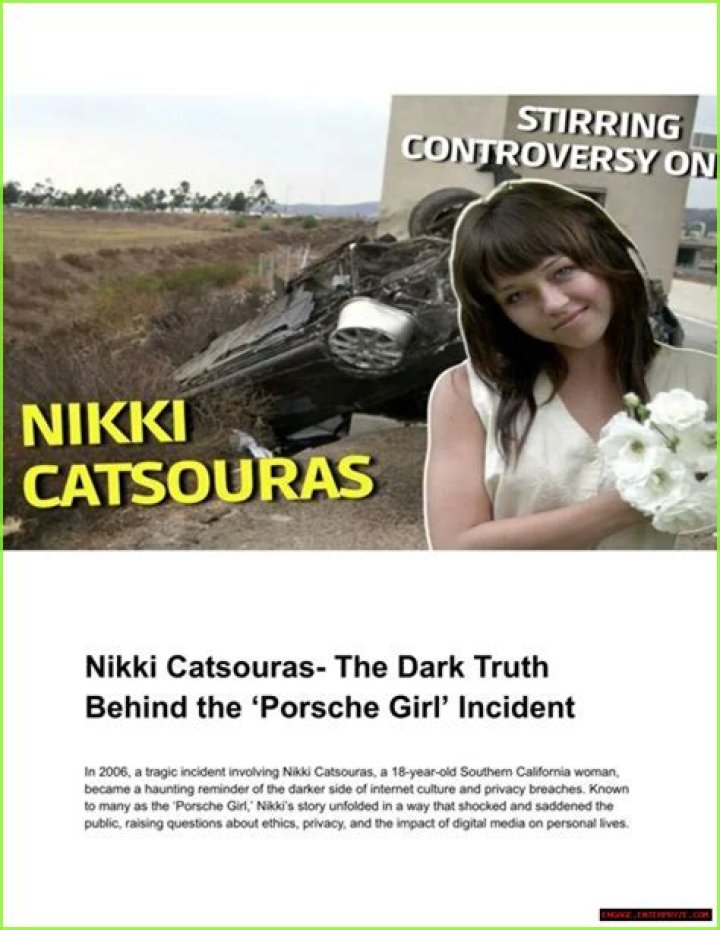 Niki Catsouras: The Tragic Story Behind Her Death