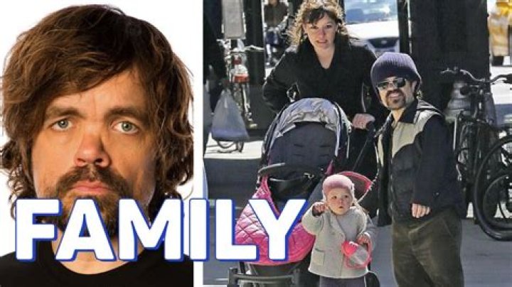 Peter Dinklage's Family Life: Wife And Kids