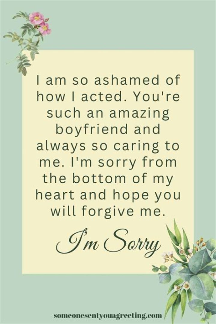 Profound Sorry Quotes For Him