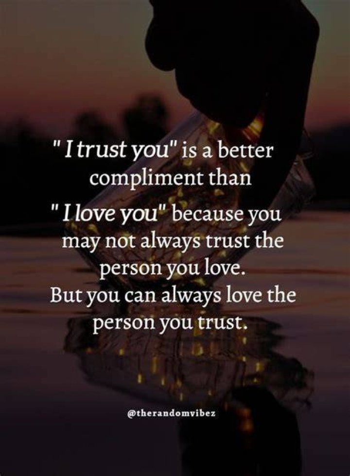Quotes For Trust And Love