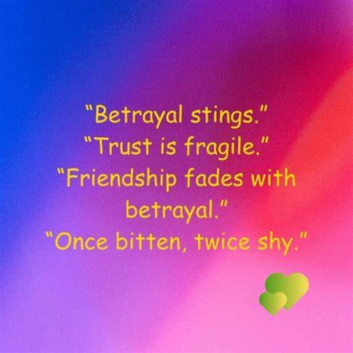 Quotes On The Betrayal Of Lying To Friends