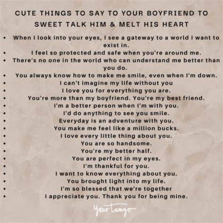 Sweet Nothings To Melt His Heart: Enchanting Words For Him