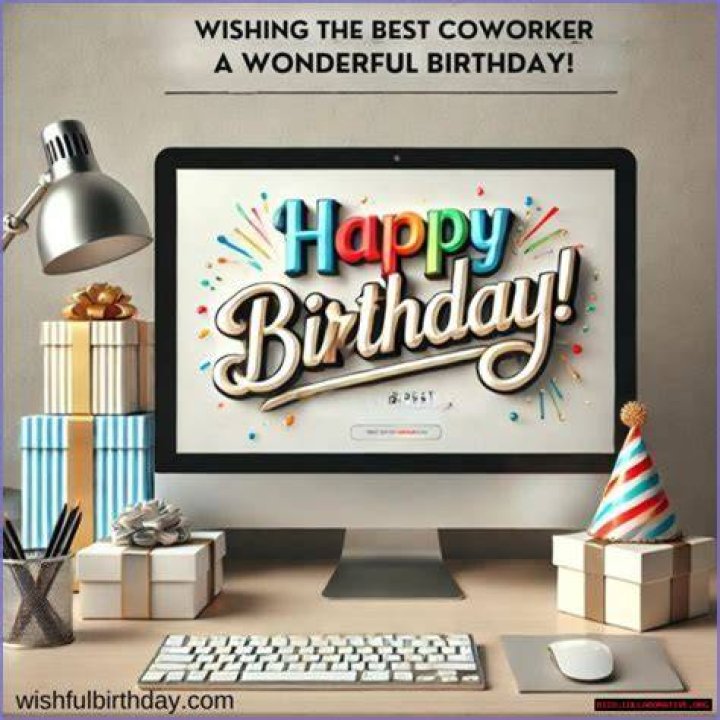 The Perfect "Happy Birthday, Coworker!" Message To Make Their Day