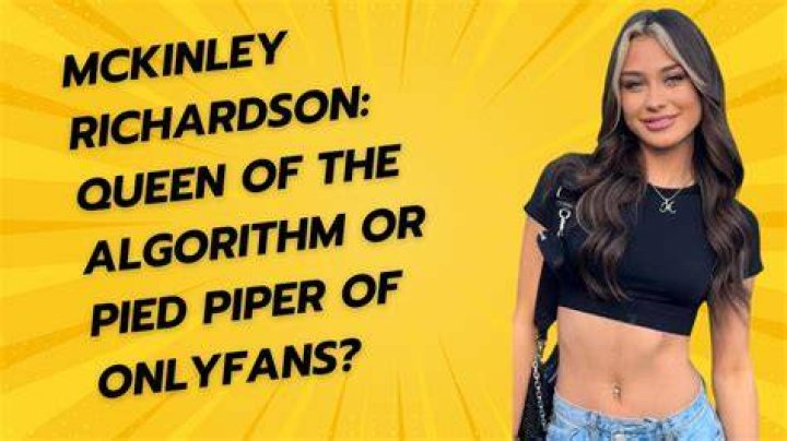 Ultimate Uncensored McKinley Richardson OnlyFans Content Revealed