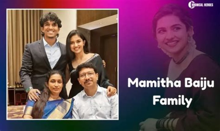 Uncover The Identity Of Mamitha Baiju's Father: A Photographic Exploration