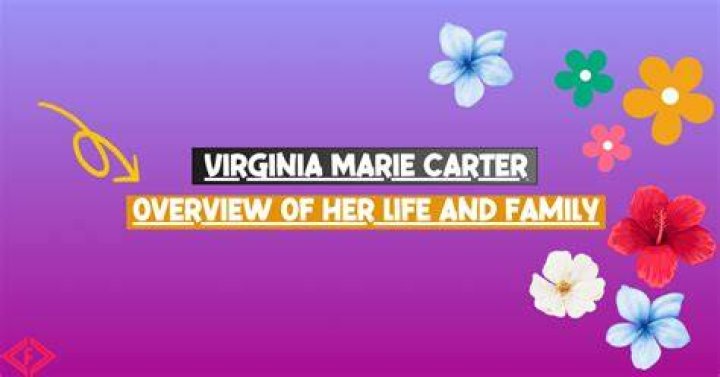 Uncovering The Trailblazing Legacy Of Virginia Marie Carter