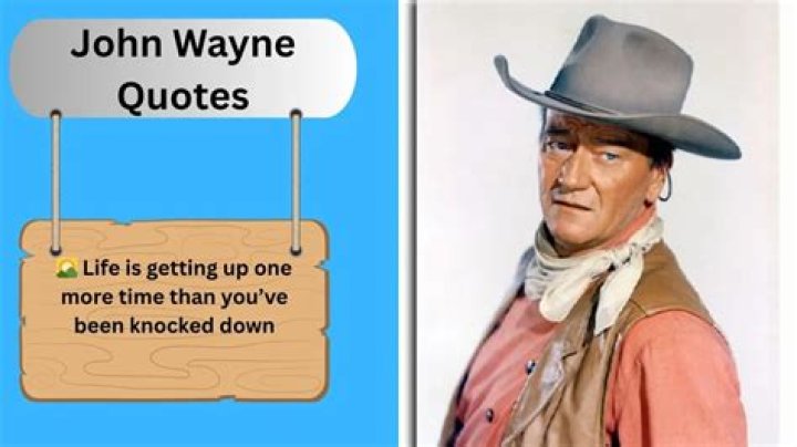 Unforgettable John Wayne Sayings: Wisdom And Grit